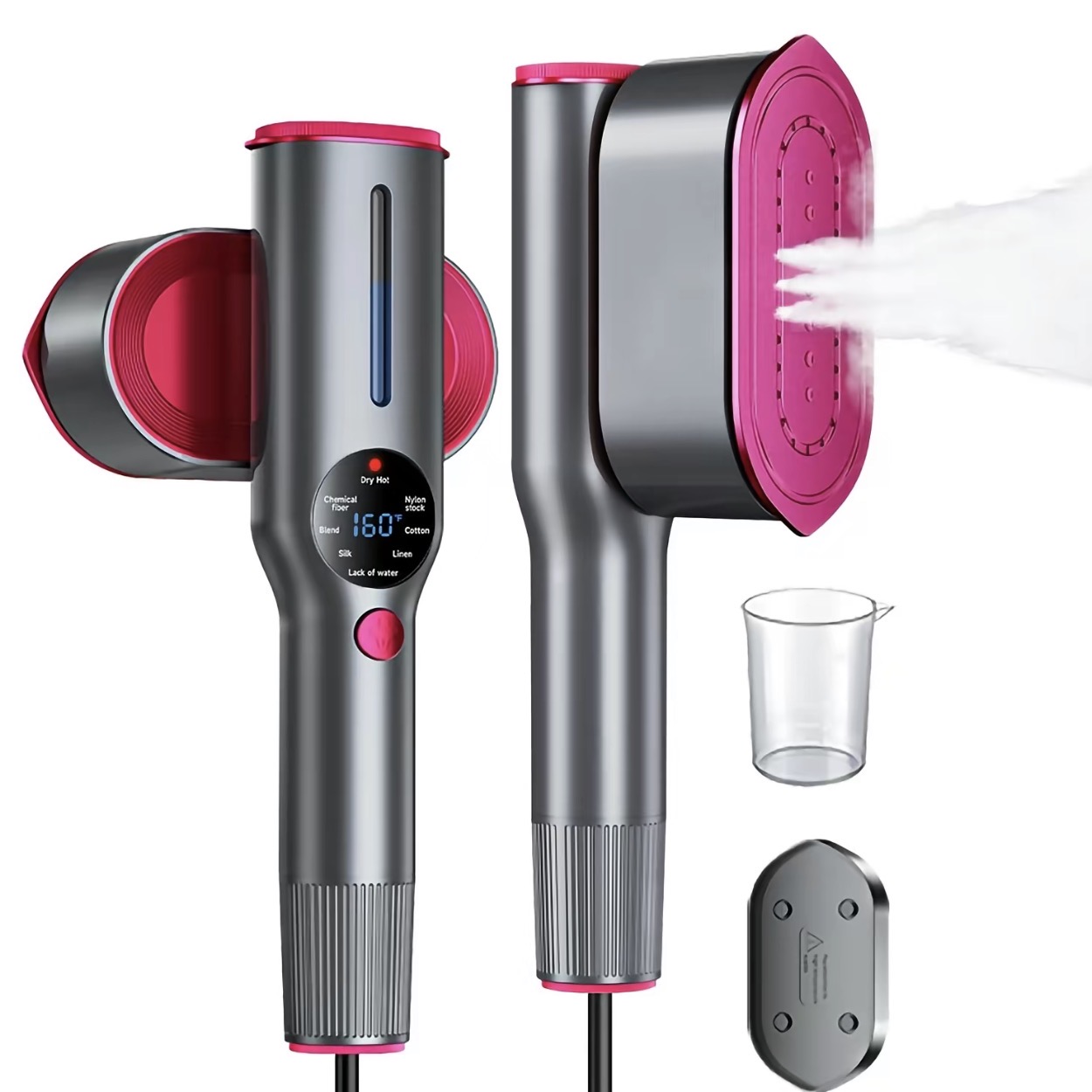 Handheld garment steamer